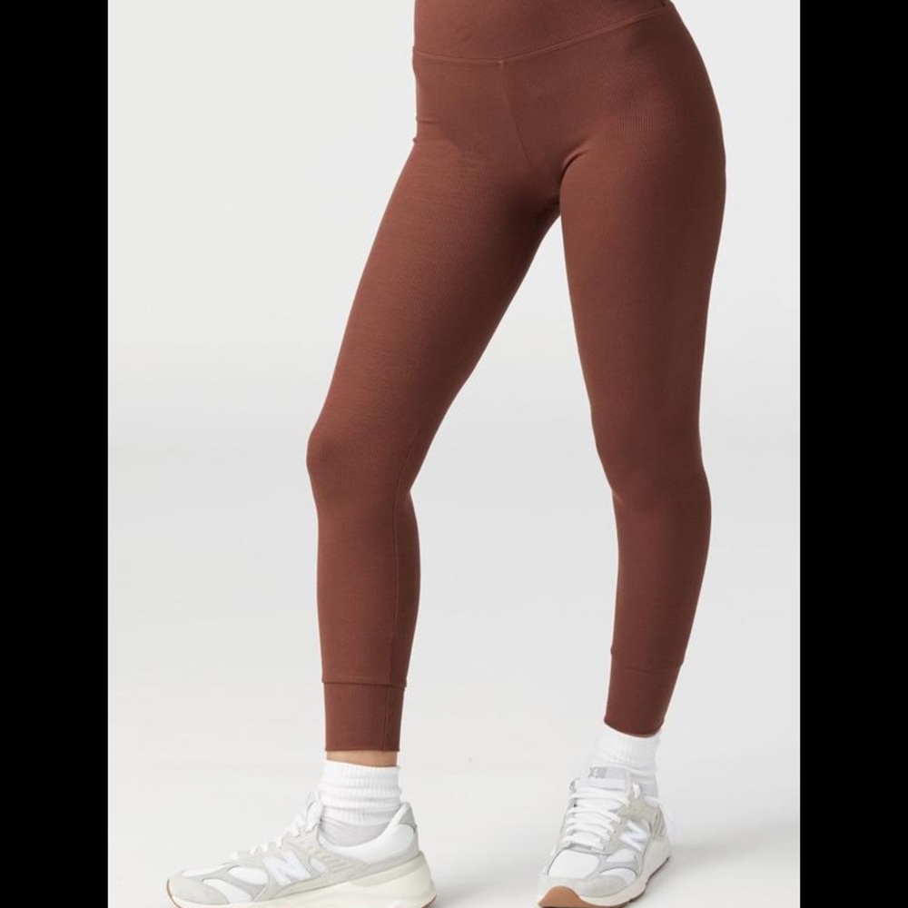 Joah brown oxblood leggings